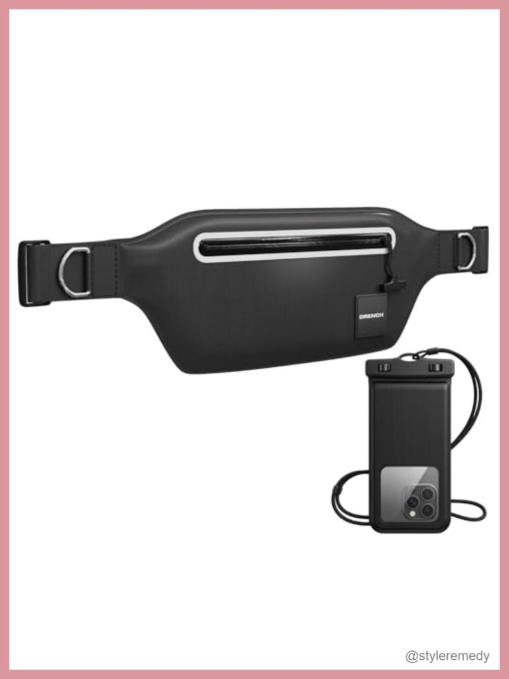 Waterproof Fanny Pack with Floating Phone Pouch | Dry Bag for Swimming,